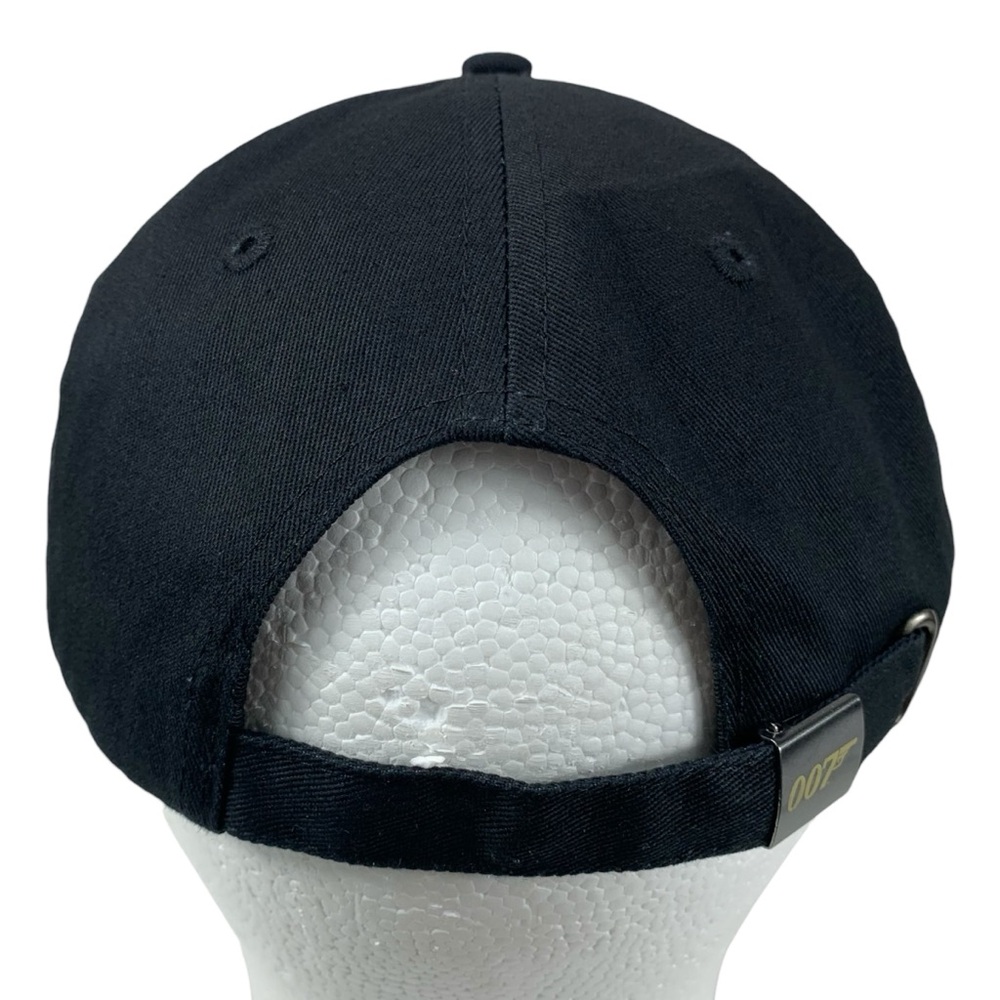 James Bond 007 Store Black Strapback‎ Hat Spectre Logo Cap OSFA - Picture 4 of 10